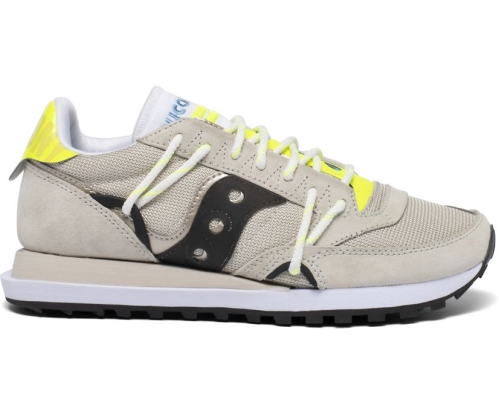 Tenis Saucony Jazz DST Unisexo Zapatos Originales Stone / Citron México MX-742-ES